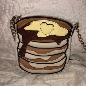 Betsy Johnson Pancake Crossbody Bag